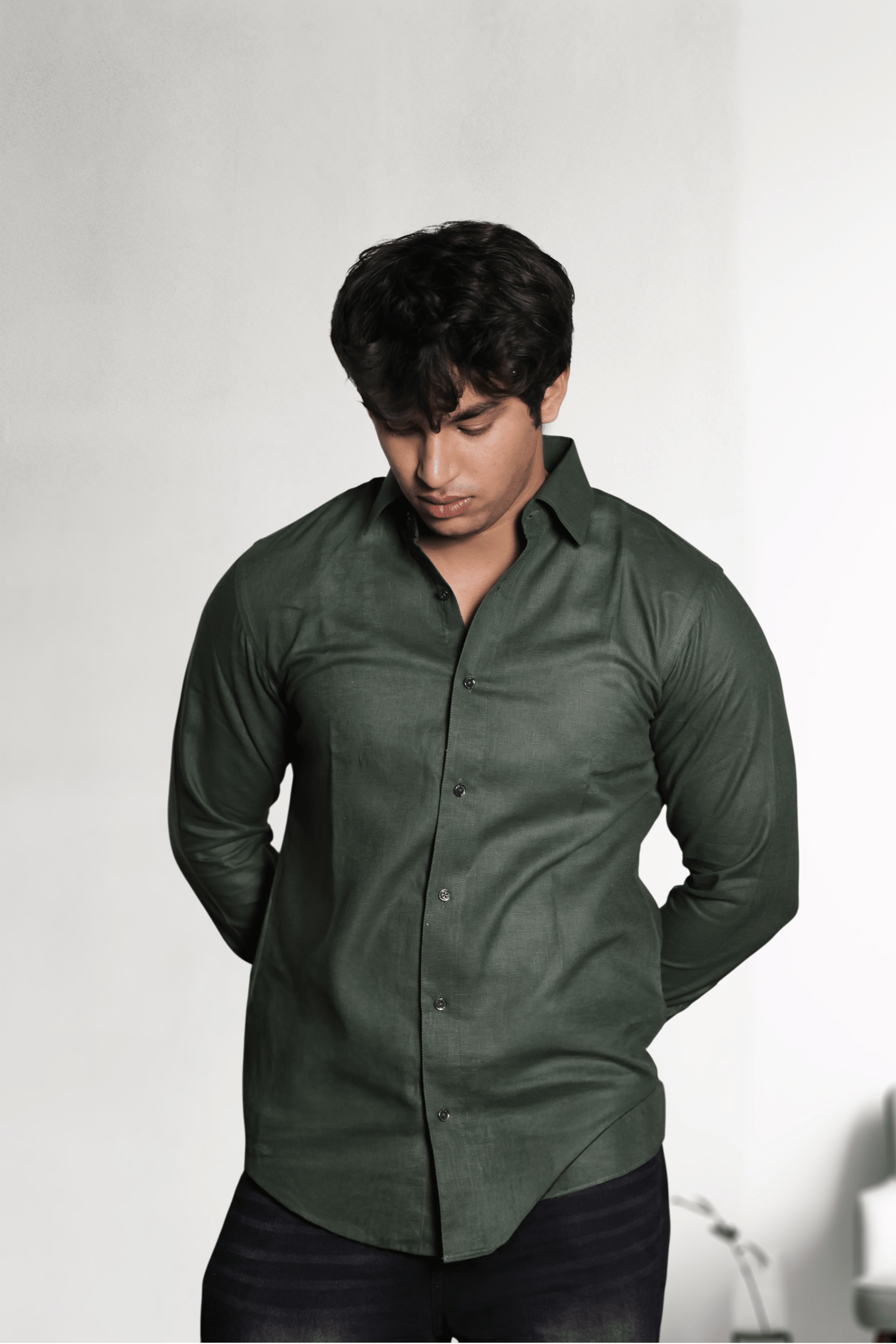 Evergreen - The Olive Green Shirt - 17