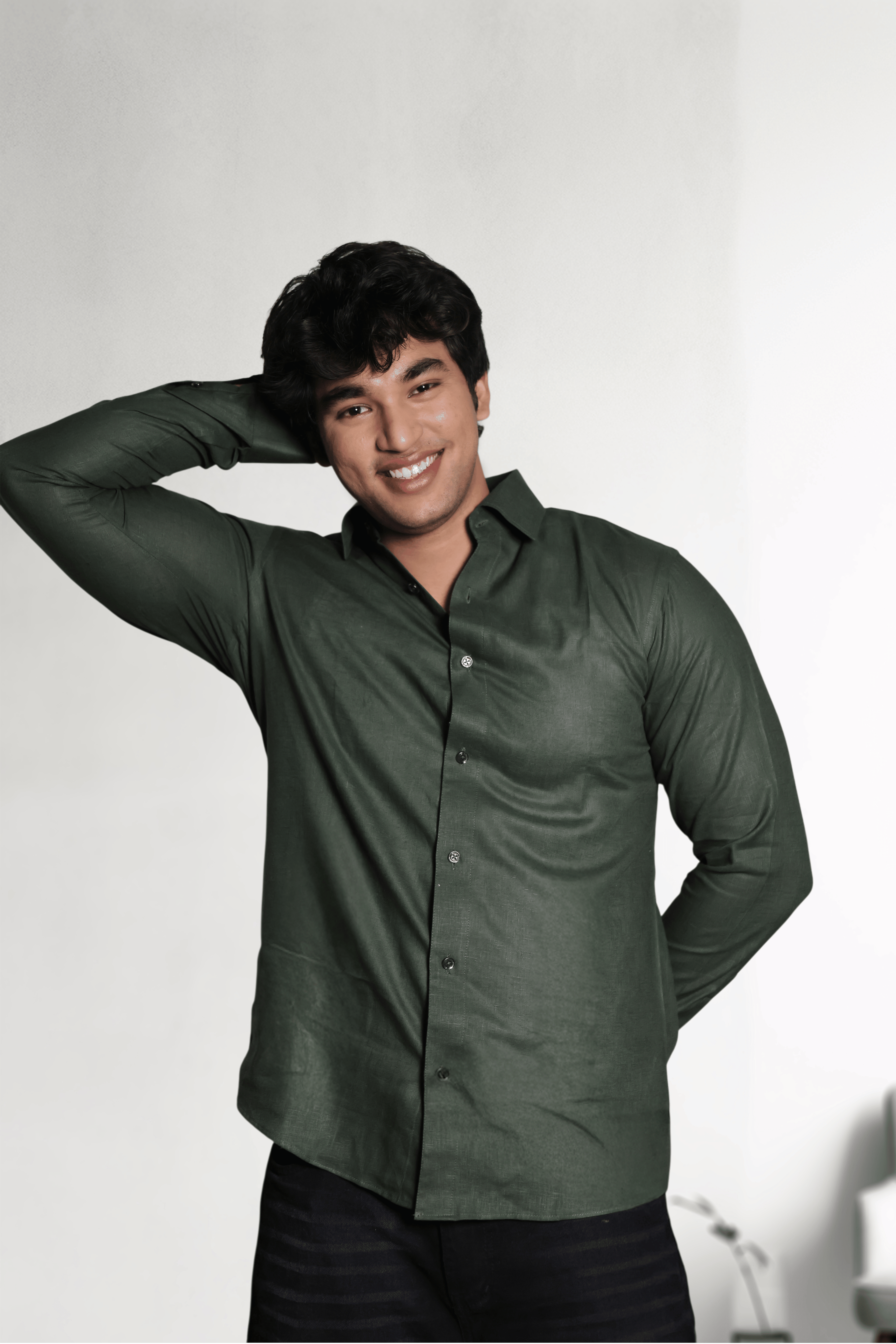 Evergreen - The Olive Green Shirt - 17