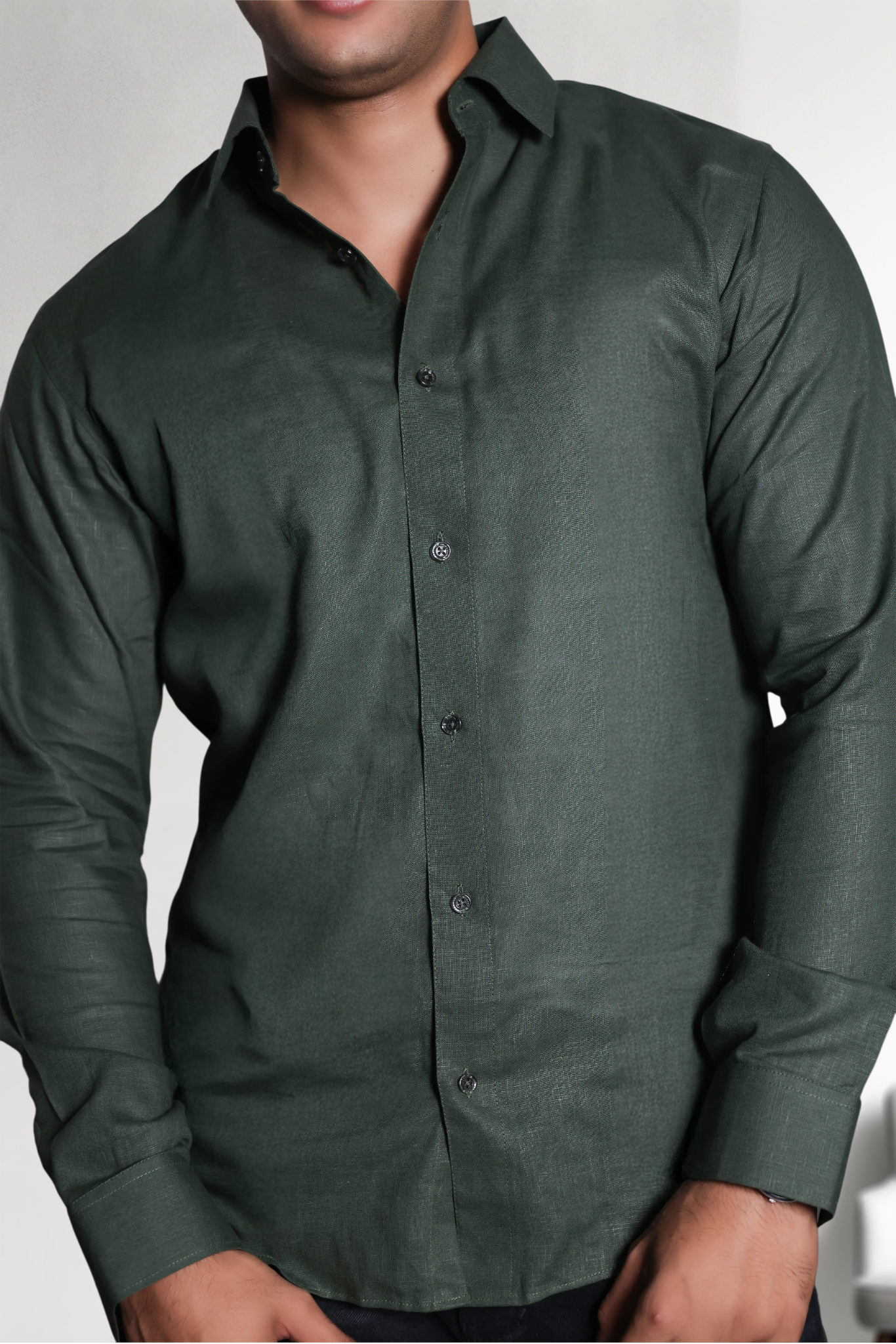 Evergreen - The Olive Green Shirt - 17