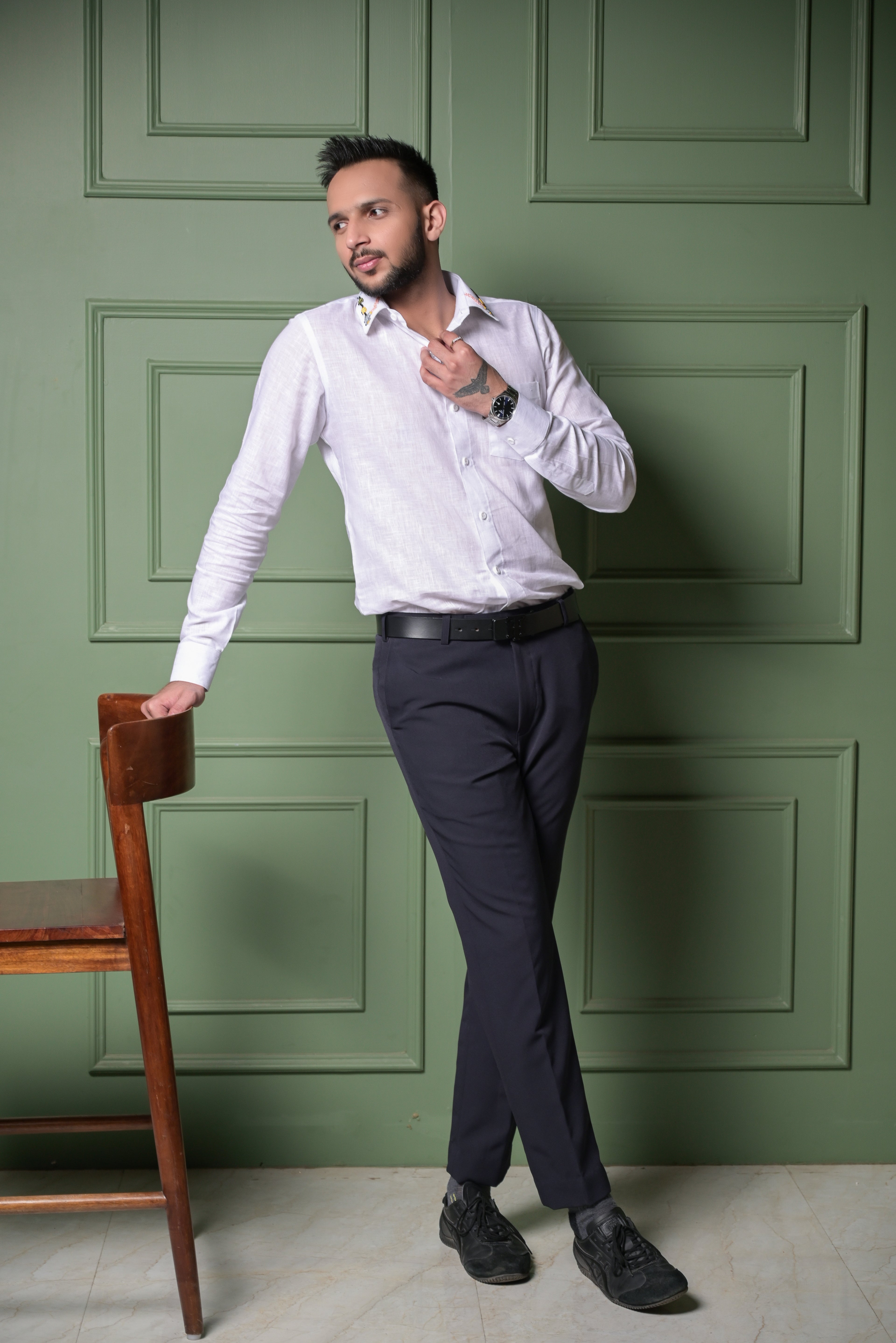 The Journey Collar - The White Shirt - 10