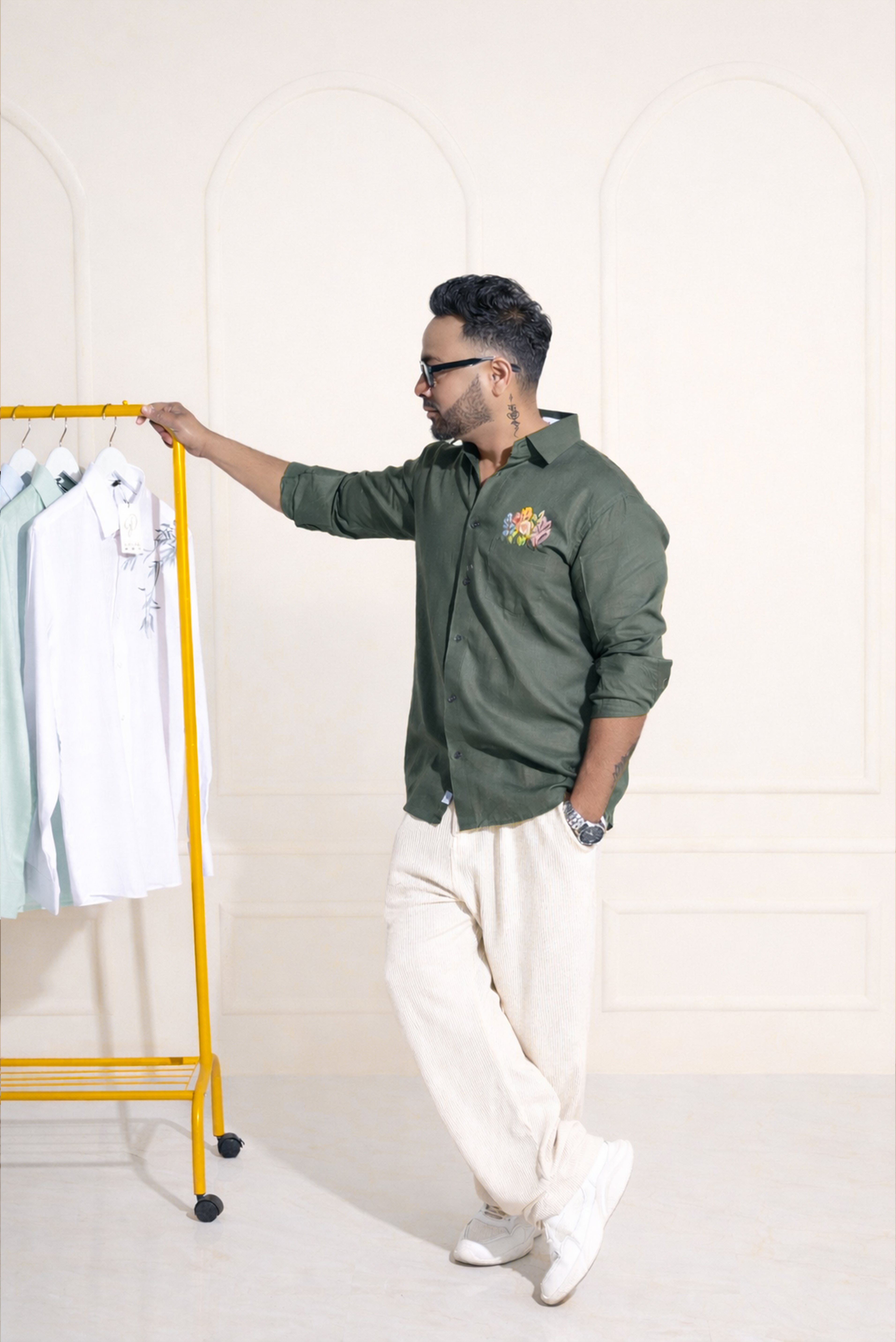 Eternal Spring - The Olive Green Shirt - 2