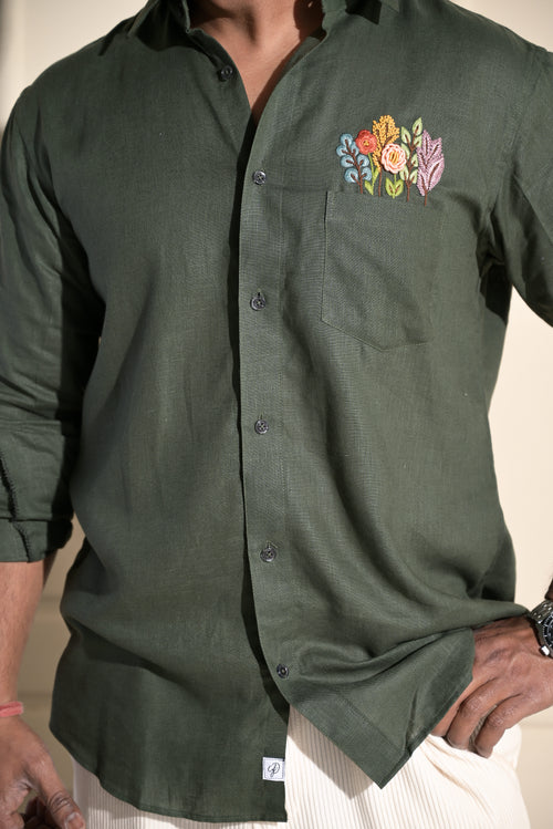 Eternal Spring - The Olive Green Shirt - 2