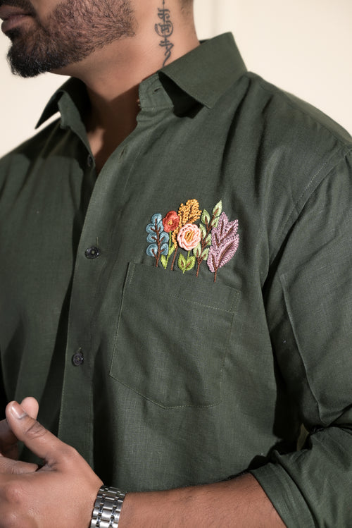 Eternal Spring - The Olive Green Shirt - 2