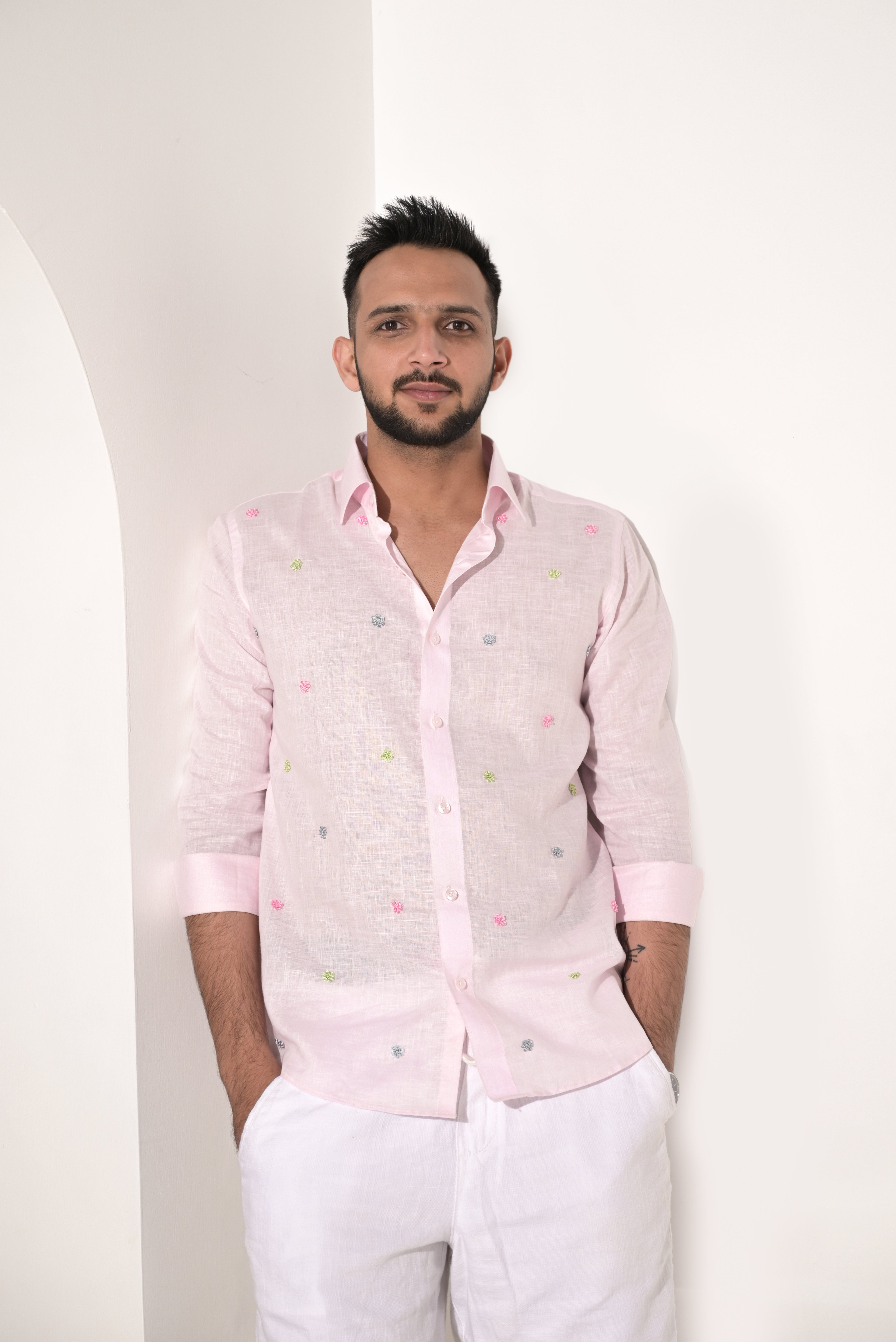Floret Signature - The Light Pink Shirt -8