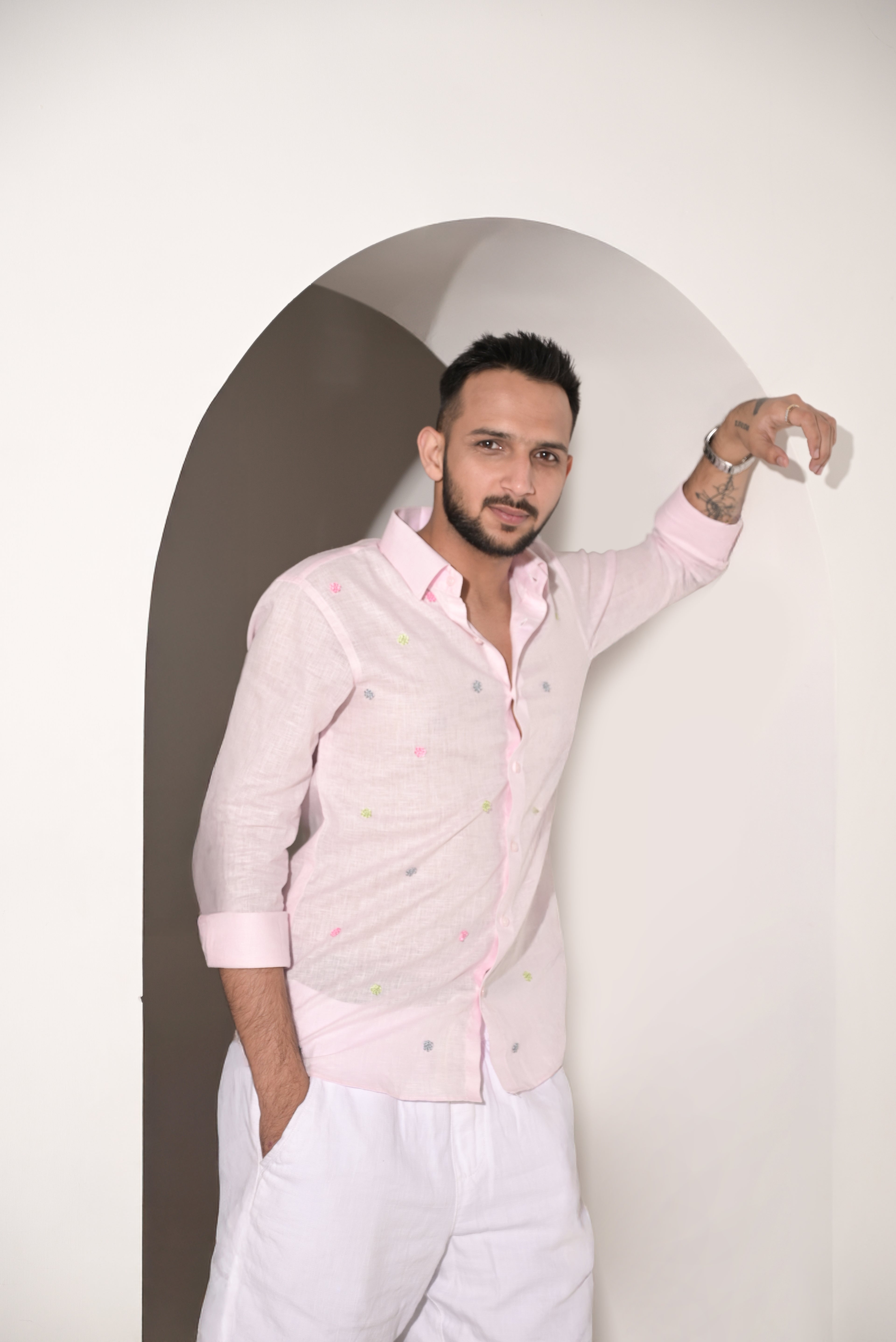 Floret Signature - The Light Pink Shirt -8