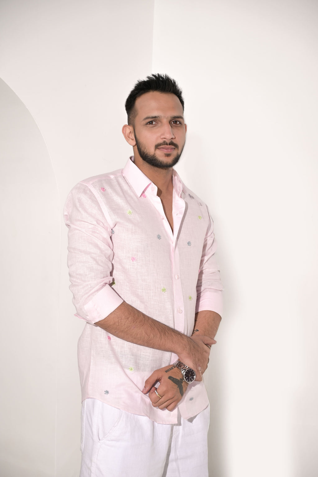 Floret Signature - The Light Pink Shirt -8