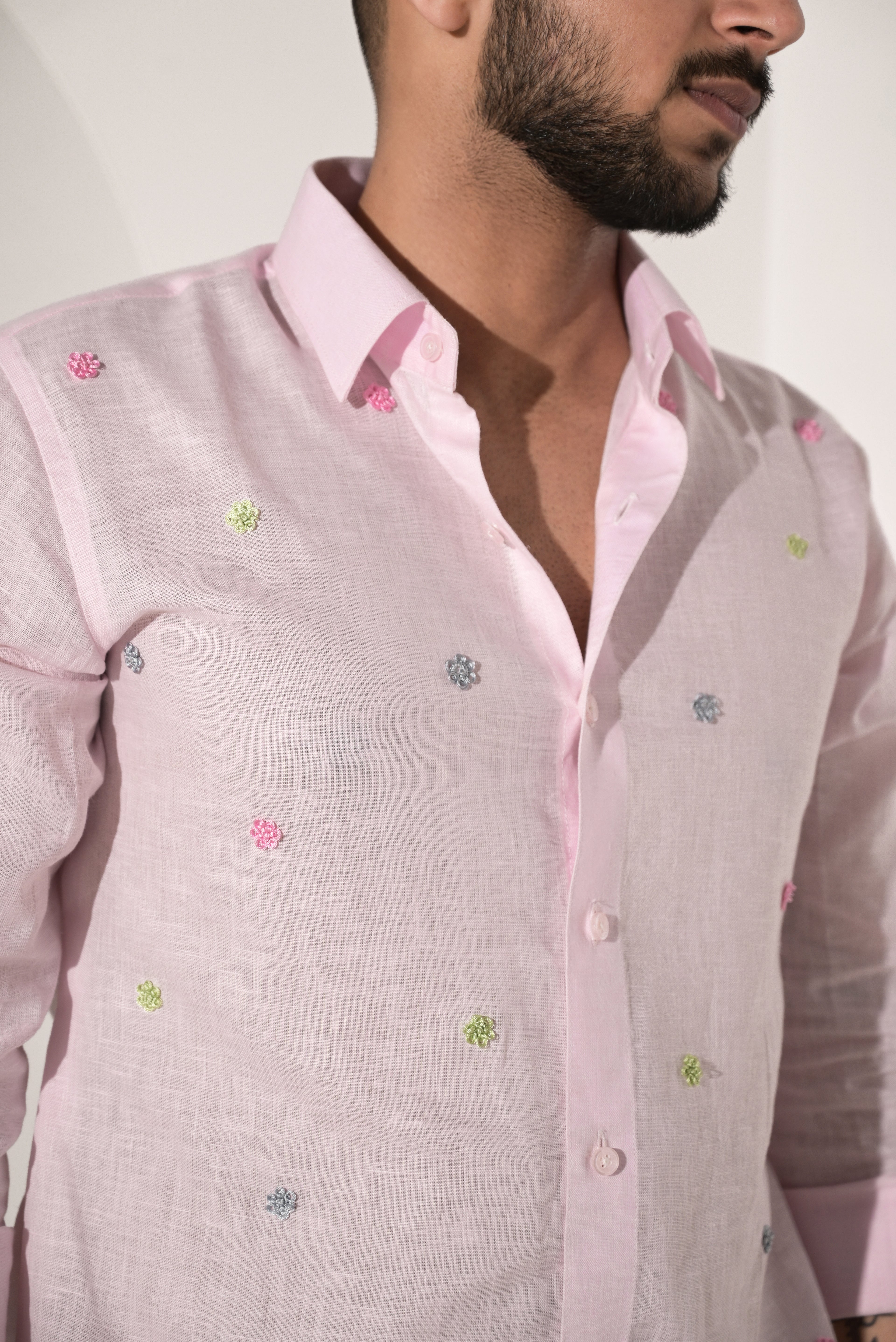 Floret Signature - The Light Pink Shirt -8