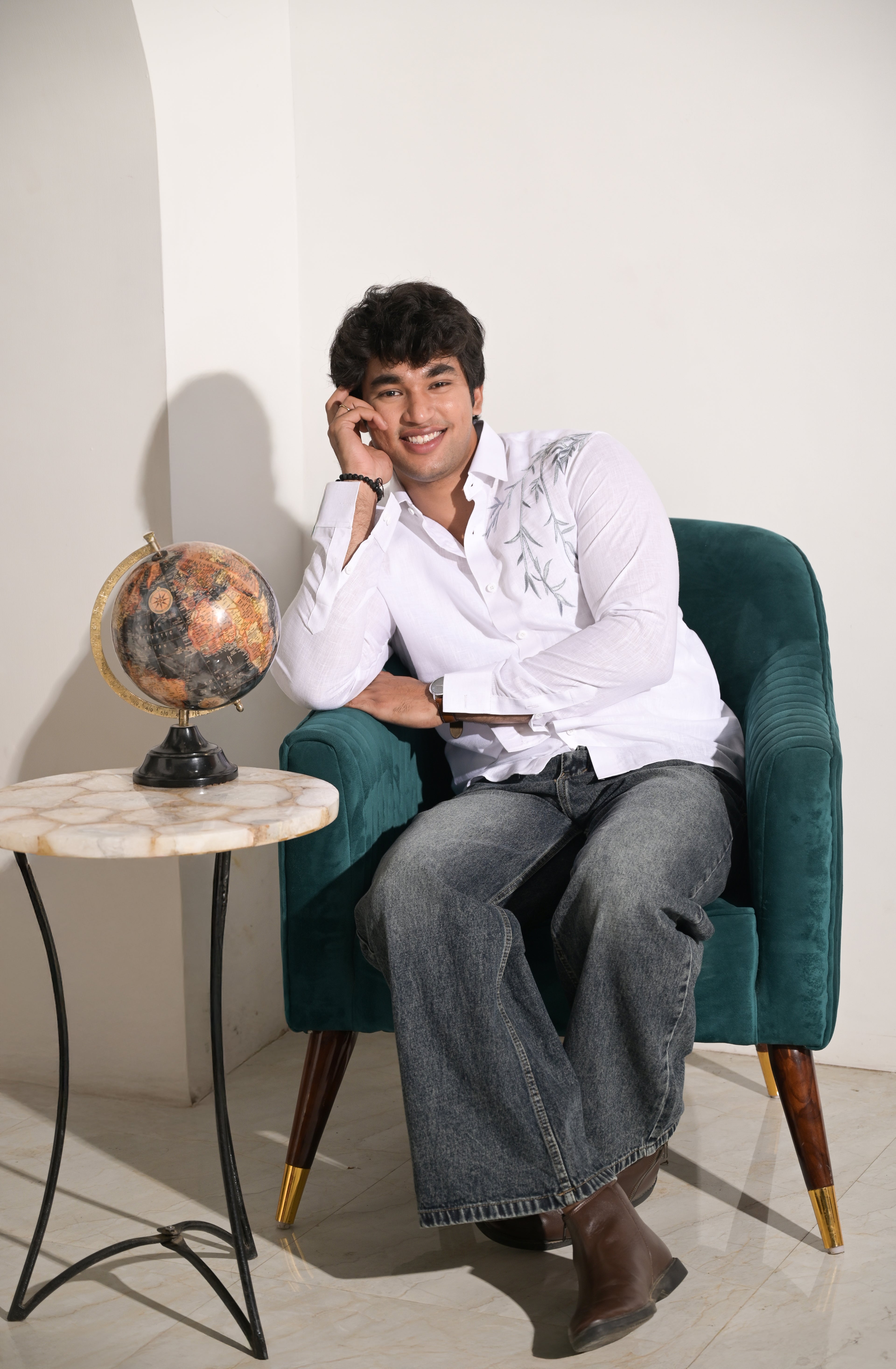 Emerald Weave - The White Shirt - 12