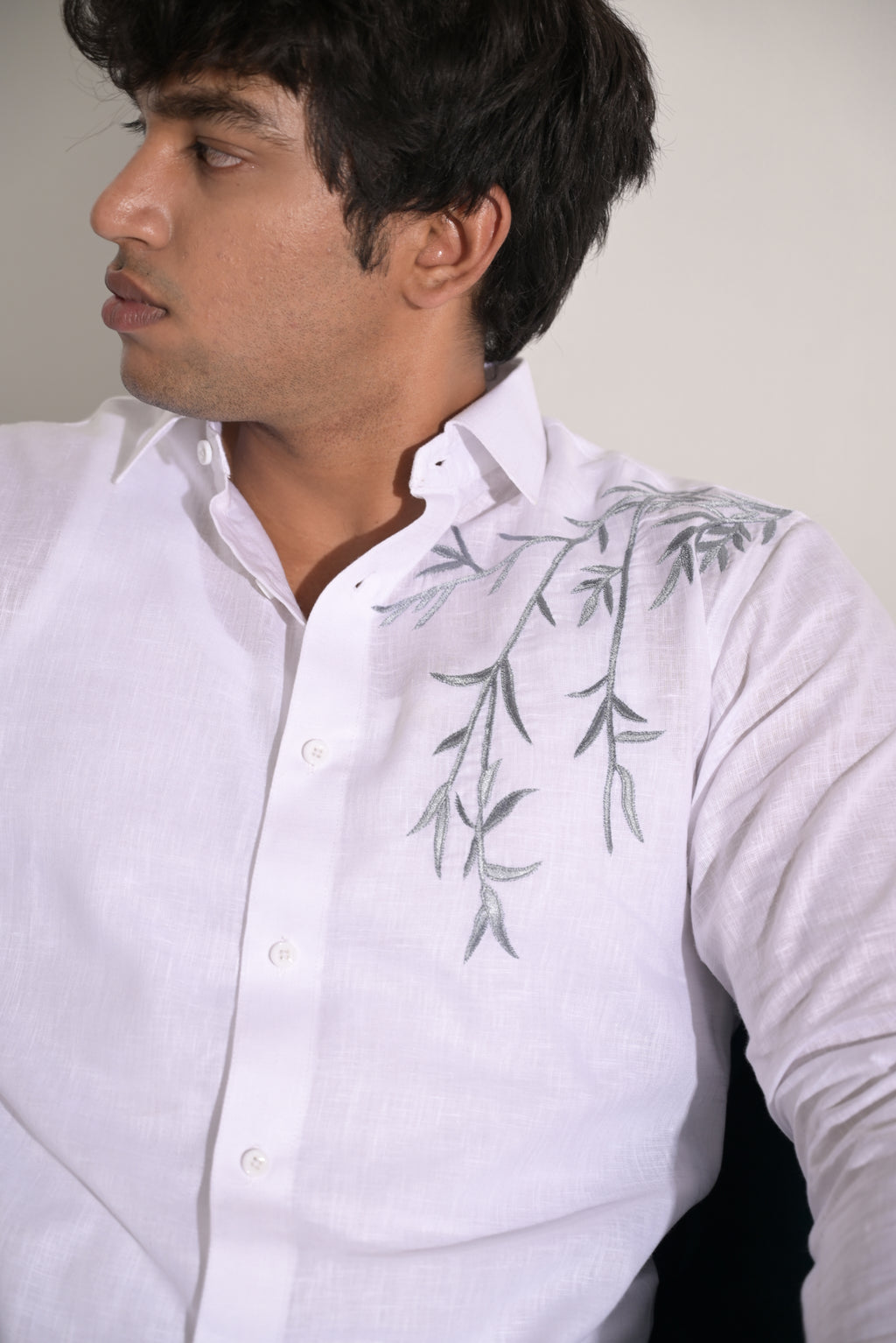 Emerald Weave - The White Shirt - 12