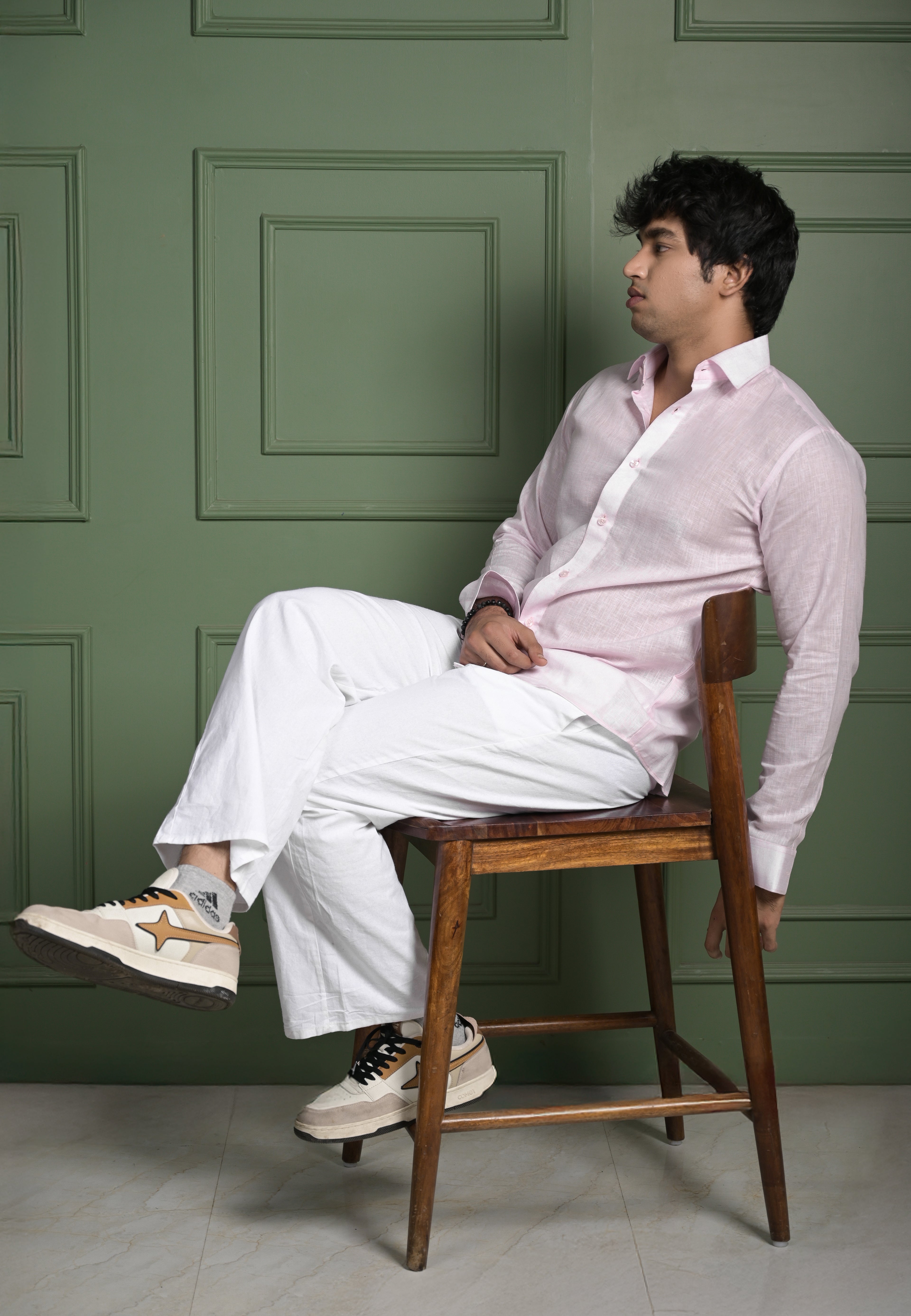 Evergreen - The Light Pink Shirt - 15