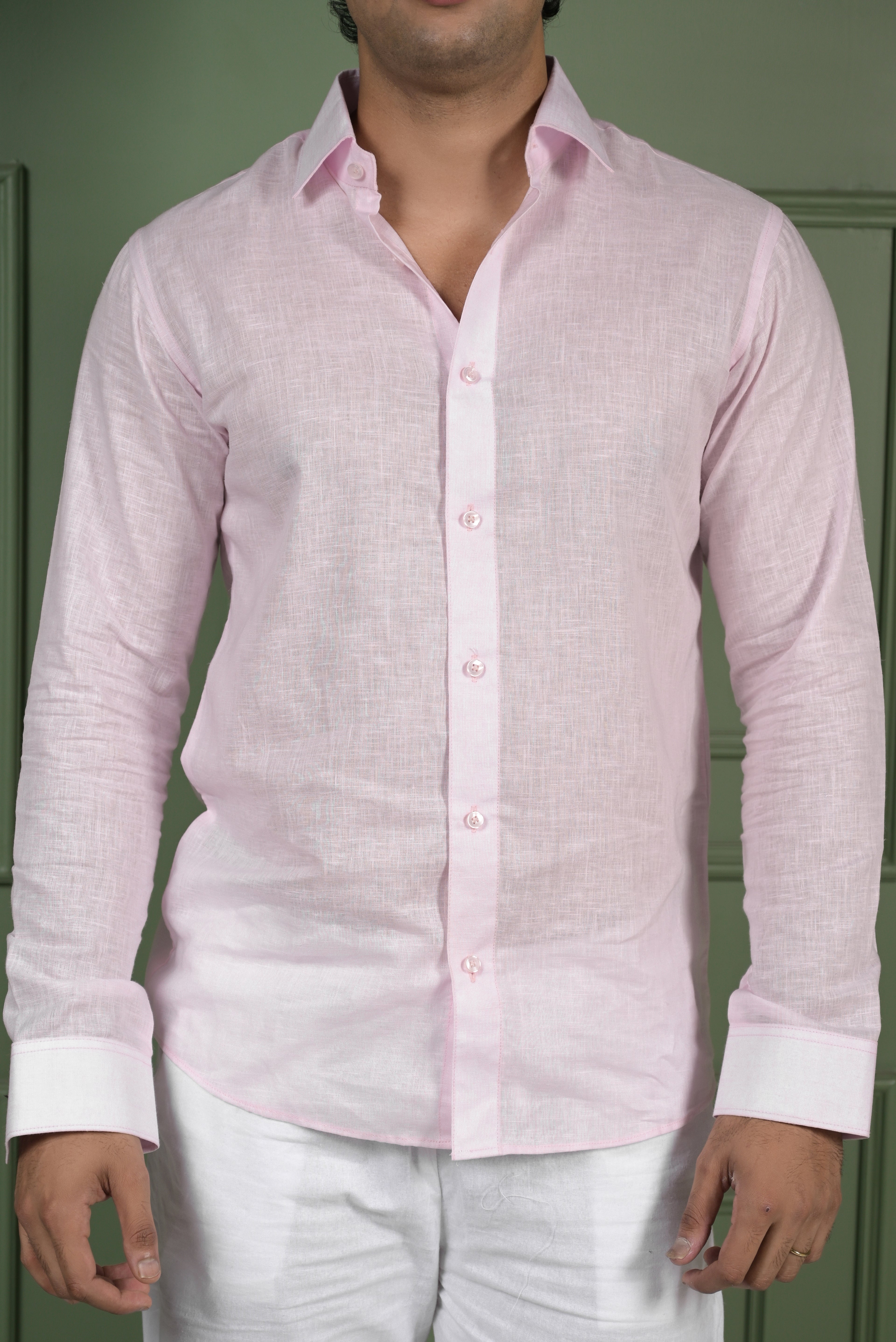Evergreen - The Light Pink Shirt - 15